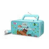 Muse - M-29KB sistema estéreo portátil Digital 1 W FM, MW, PLL Multicolor Reproducción MP3