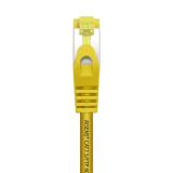 AISENS - Cable De Red Latiguillo RJ45 LSZH Cat.7 600 MHz S/FTP PIMF AWG26, Amarillo, 1.0 m