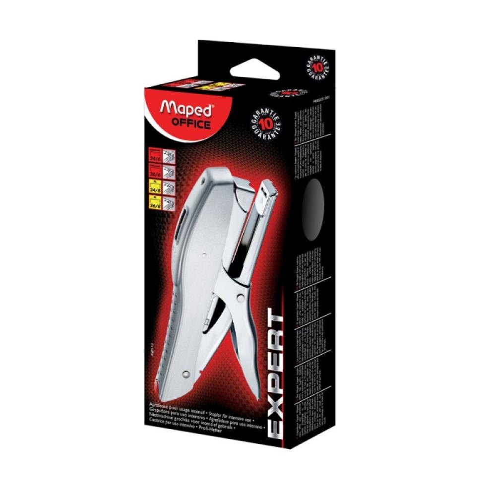 Maped - M450510 grapadora Cierre estándar Plata