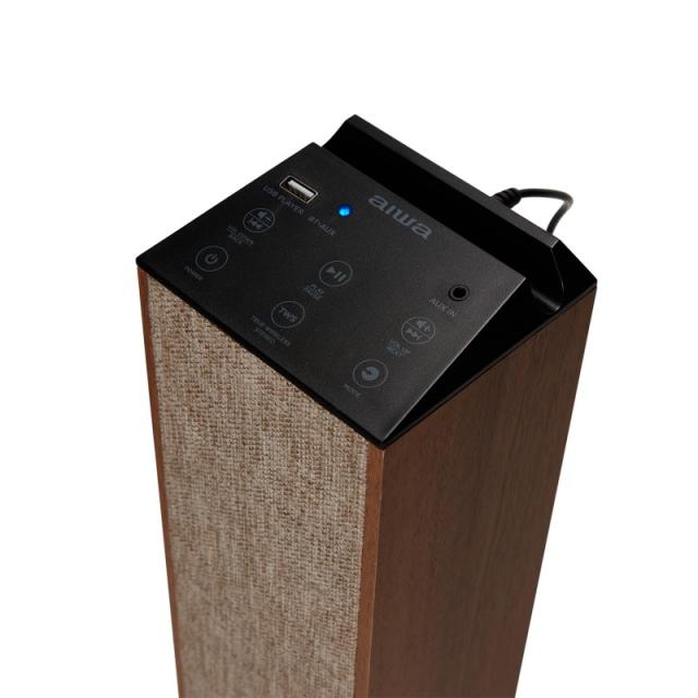 Aiwa - TSBT-270WD altavoz Madera Inalámbrico y alámbrico 50 W