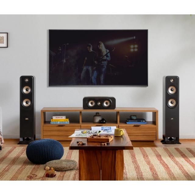 Polk Audio - Signature Elite ES55 De 2 vías Negro Alámbrico