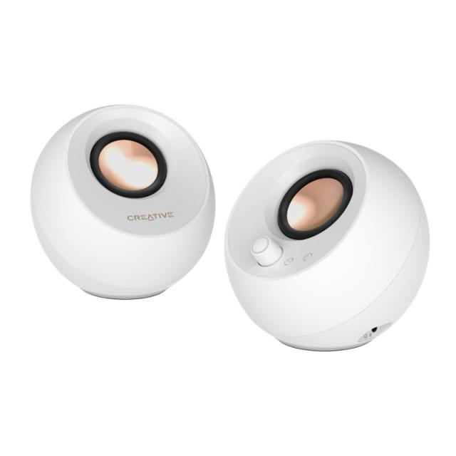 Creative Labs - Creative Pebble Pro White