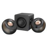 Creative Labs - Creative Pebble X Plus conjunto de altavoces 30 W Universal Negro 2.1 canales Bluetooth