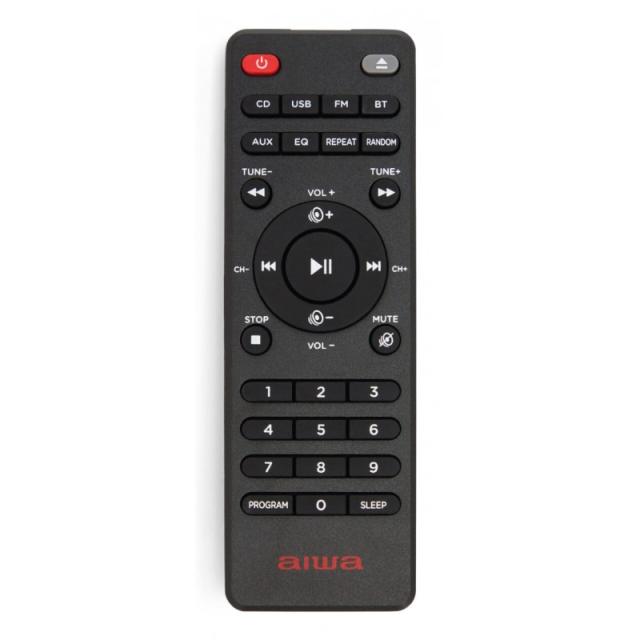 Aiwa - MSBTU-550 sistema de audio para el hogar Microcadena de música para uso doméstico 50 W Negro