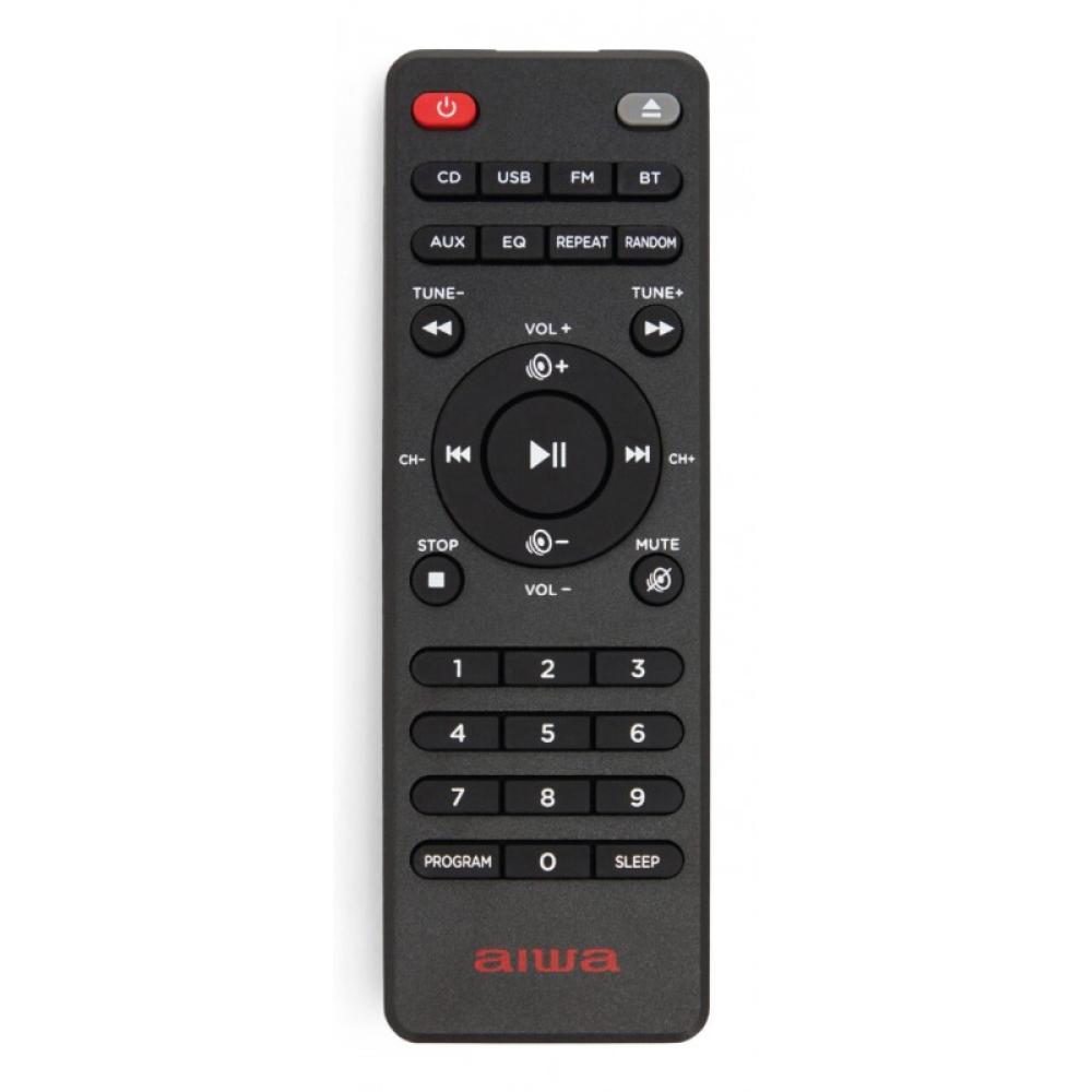 Aiwa - MSBTU-550 sistema de audio para el hogar Microcadena de música para uso doméstico 50 W Negro