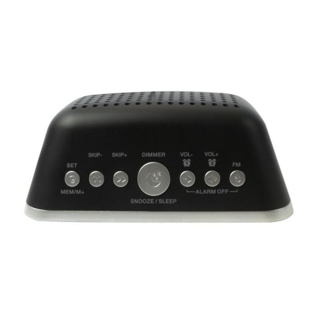 Aiwa - CRU-19BK despertador Reloj despertador digital Negro