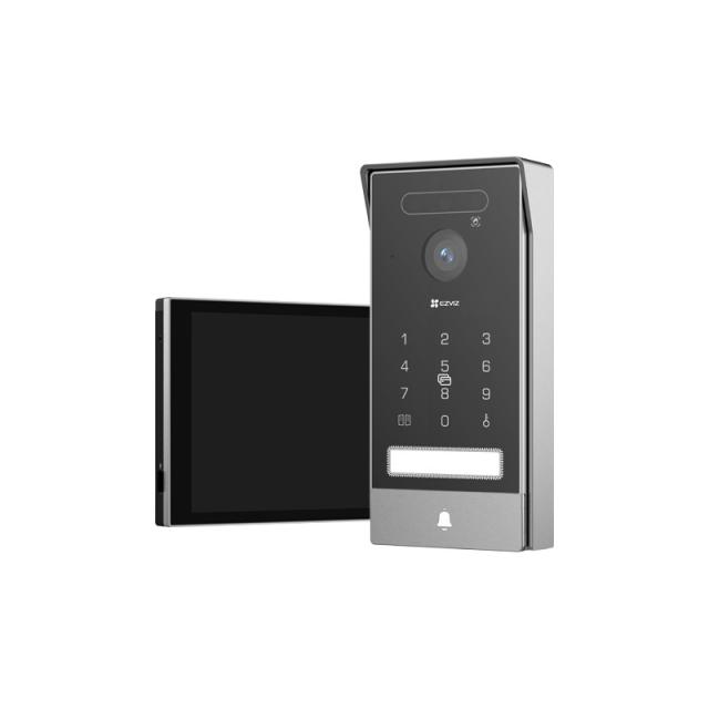 EZVIZ - HP7 PRO 4K sistema de intercomunicación de video 20,3 cm (8") Negro, Gris