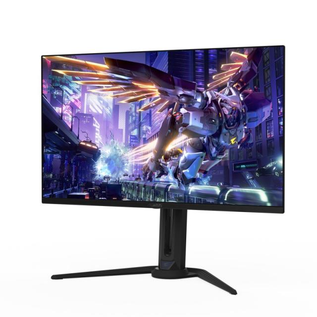 GIGABYTE - AORUS Monitor de juegos OLED FO32U2P de 32” - 3840 x 2160 (UHD), 240Hz, 0.03ms, 250 cd/m², KVM, FreeSync Premium Pro,
