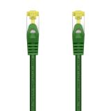 AISENS - Cable De Red Latiguillo RJ45 LSZH Cat.7 600 MHz S/FTP PIMF AWG26, Verde, 0.5 m