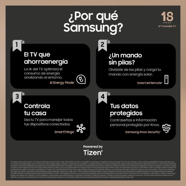 Samsung - TV DU9005 Crystal UHD 98” 4K Smart TV 2024