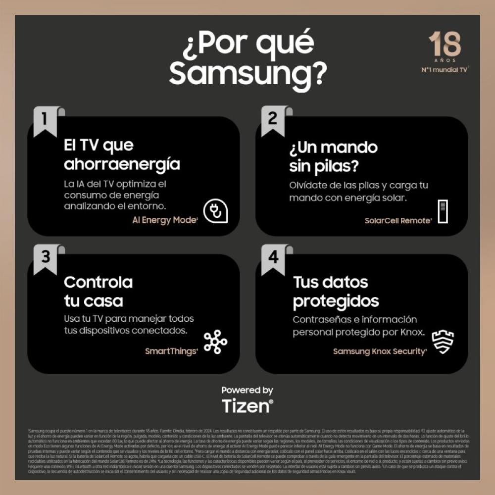 Samsung - TV DU9005 Crystal UHD 98” 4K Smart TV 2024