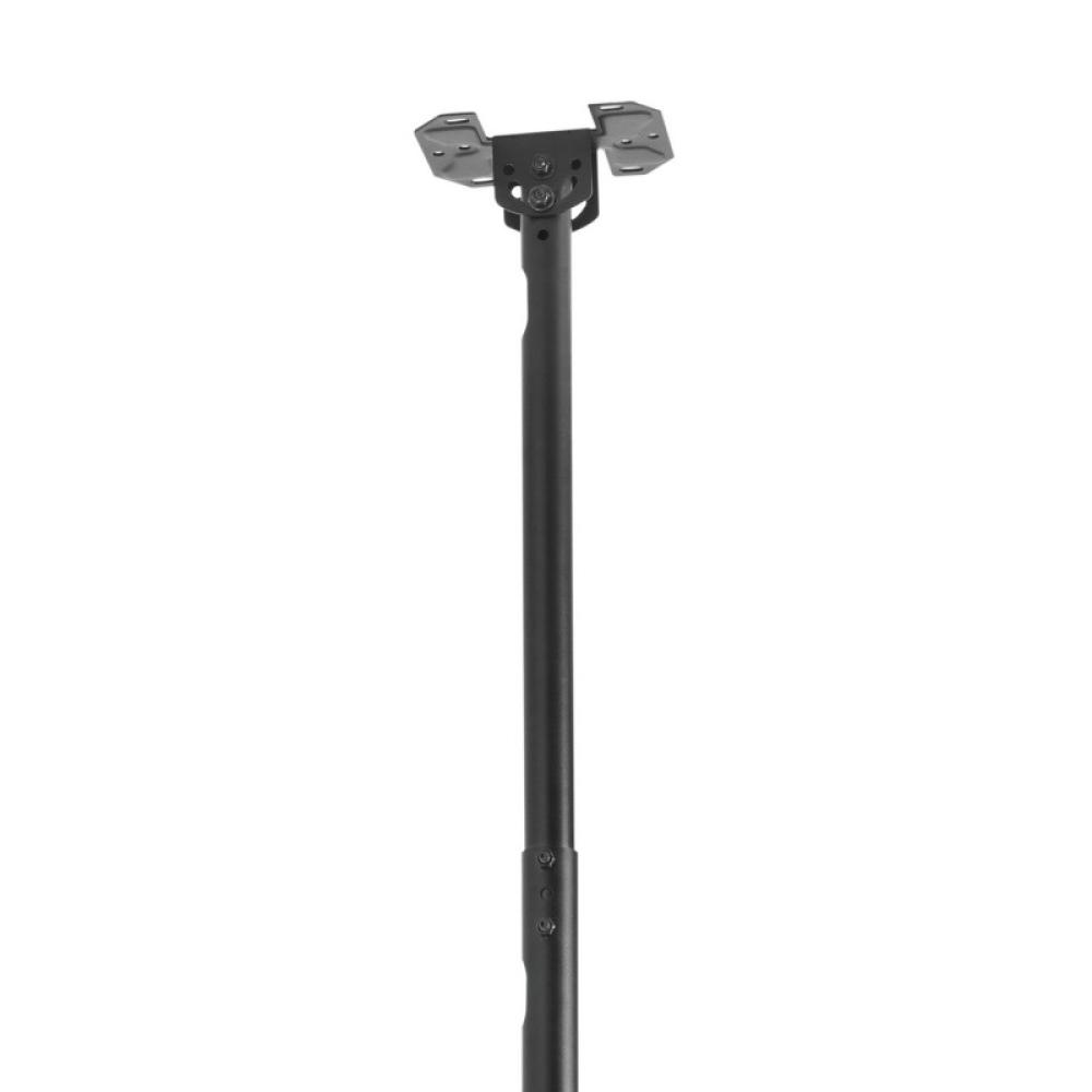 AISENS - Soporte De Techo Giratorio, Inclinable, Extensible Para Monitor/TV 50kg De 37-80, Negro