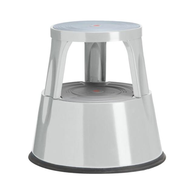 A - SERIES - TABURETE 2 PELDAÑOS MET. A-SERIES GRIS