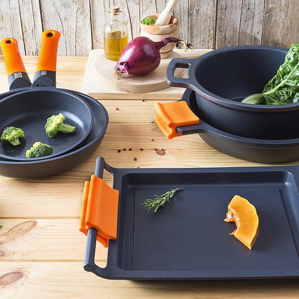 BRA - Efficient A270540 cacerola 9 L Alrededor Negro