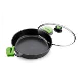 BRA - Prior A400540 cacerola 9 L Alrededor Negro, Verde