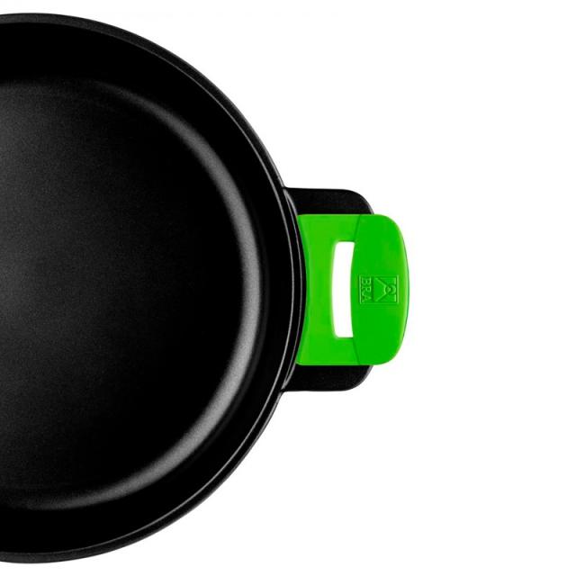 BRA - Prior A400540 cacerola 9 L Alrededor Negro, Verde