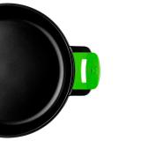 BRA - Prior A400540 cacerola 9 L Alrededor Negro, Verde
