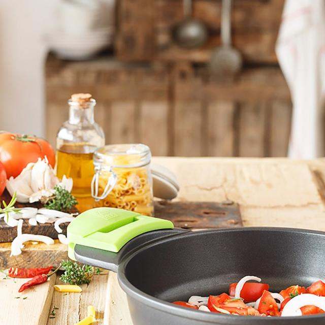 BRA - Prior A400540 cacerola 9 L Alrededor Negro, Verde