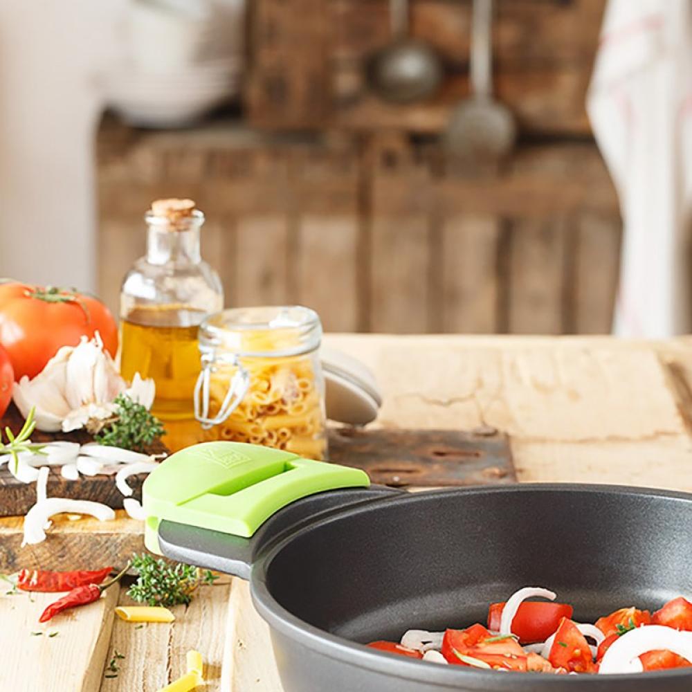 BRA - Prior A400540 cacerola 9 L Alrededor Negro, Verde