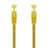 AISENS - Cable De Red Latiguillo RJ45 LSZH Cat.7 600 MHz S/FTP PIMF AWG26, Amarillo, 25 cm