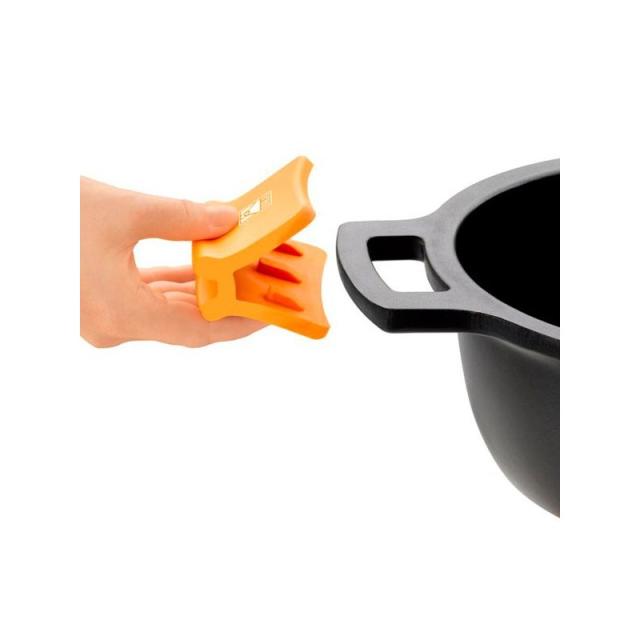 BRA - A273903 cacerola 4,1 L Alrededor Negro, Naranja