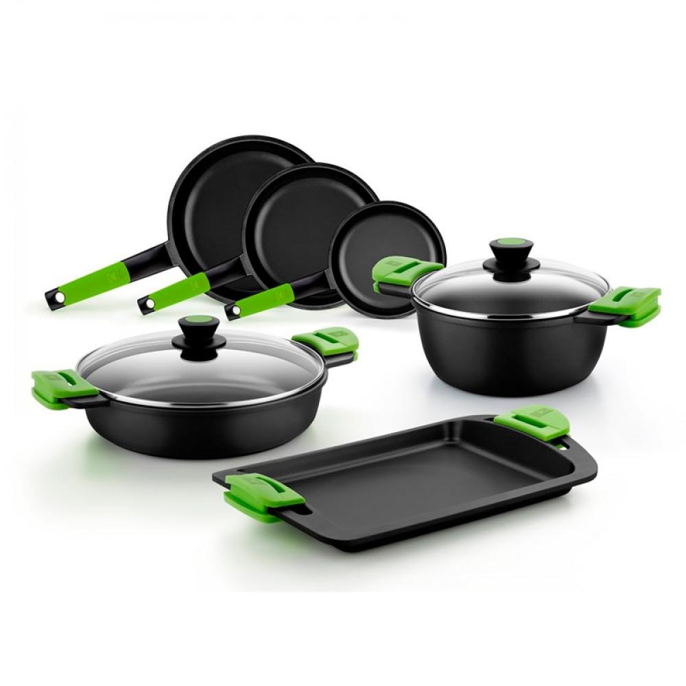 BRA - A400332 cacerola 8,3 L Alrededor Negro