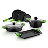 BRA - A400332 cacerola 8,3 L Alrededor Negro