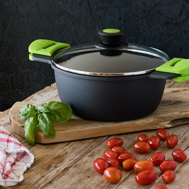 BRA - A400332 cacerola 8,3 L Alrededor Negro