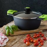 BRA - A400332 cacerola 8,3 L Alrededor Negro