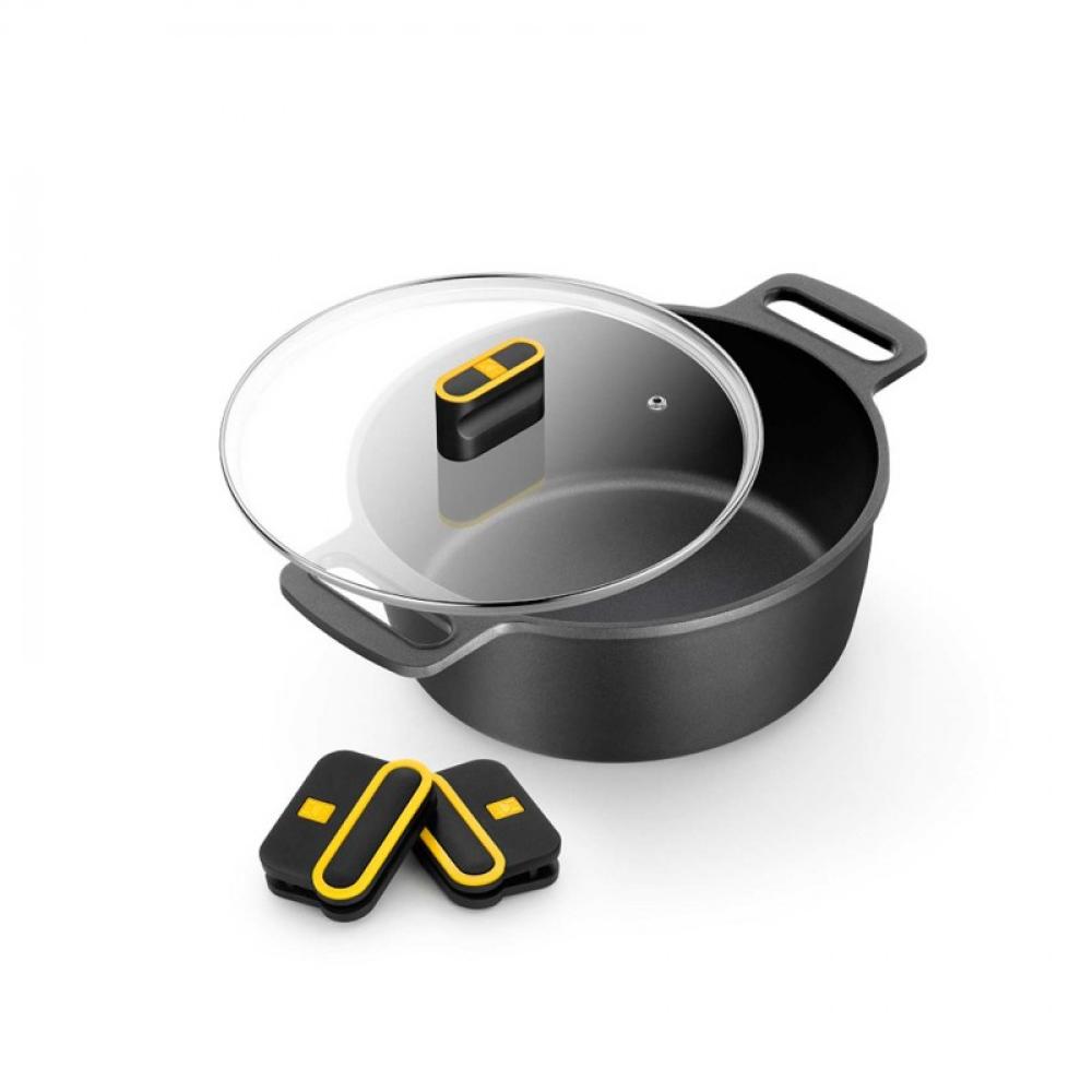 BRA - Profesional A510328 cacerola Alrededor Negro