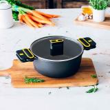 BRA - Profesional A510328 cacerola Alrededor Negro