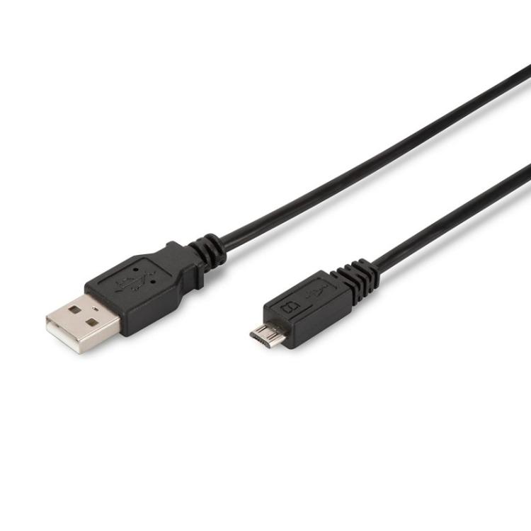 Ewent - EC1020 cable USB USB 2.0 1,8 m USB A Micro-USB A Negro