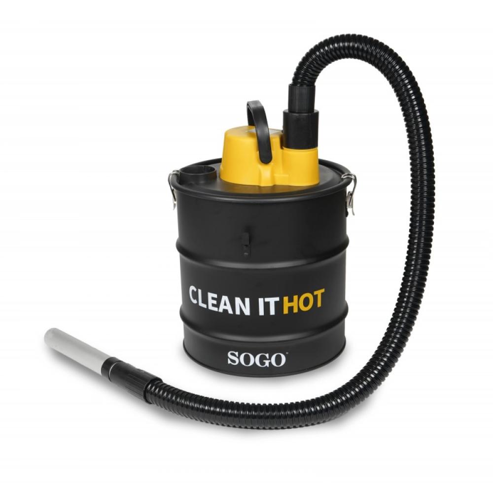 Sogo - ASP-SS-16130 aspiradora de cenizas 1200 AW 20 L Negro, Amarillo