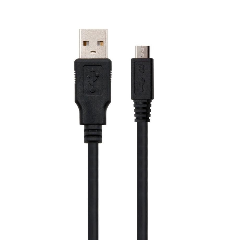 Ewent - EC1020 cable USB USB 2.0 1,8 m USB A Micro-USB A Negro