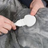 Ufesa - Softy Fleece Manta eléctrica 120 W Gris