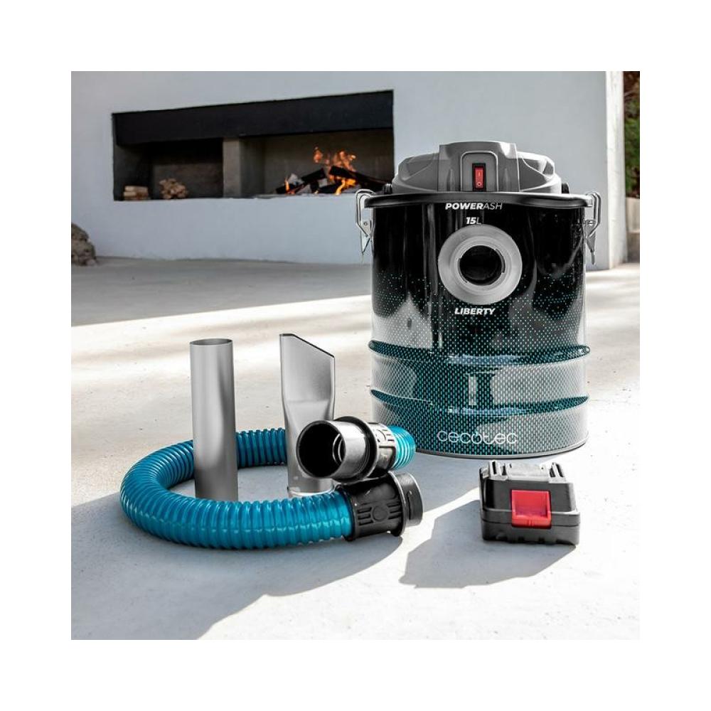 Cecotec - Conga Ash 7000 Liberty 15 L Negro, Azul