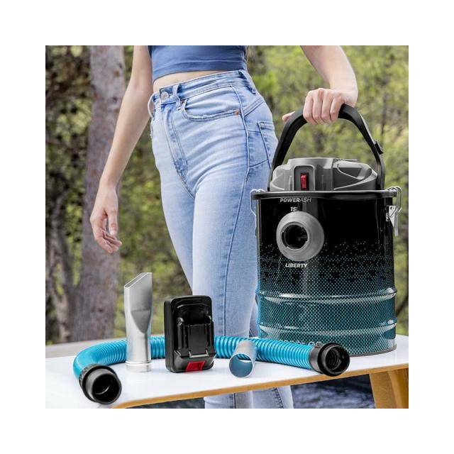 Cecotec - Conga Ash 7000 Liberty 15 L Negro, Azul