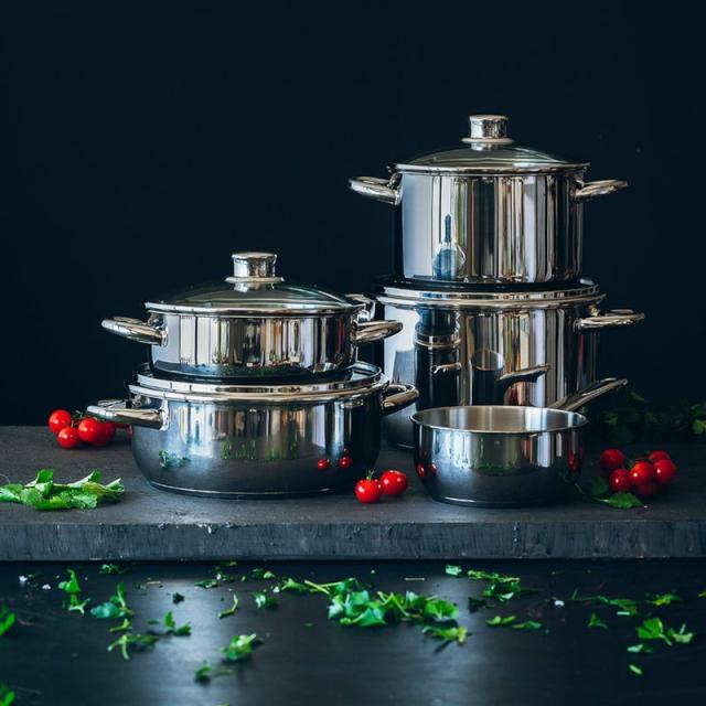 Monix - Optima 5 L Alrededor Acero inoxidable