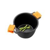 BRA - A273907 cacerola 11,1 L Alrededor Negro, Naranja