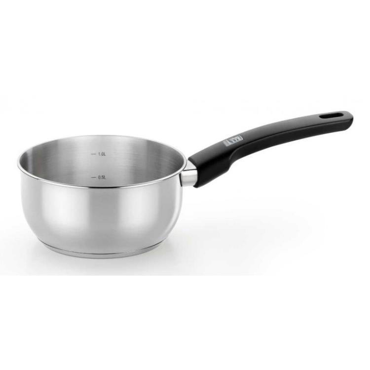 Monix - M243814 cacerola Alrededor Acero inoxidable