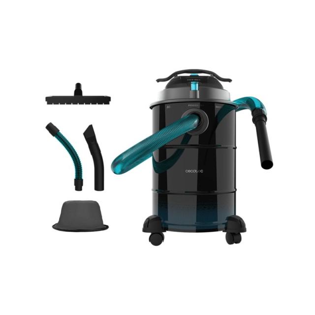 Cecotec - Conga Ash 6000 EasyGo Home XL 1500 AW 30 L Negro, Turquesa