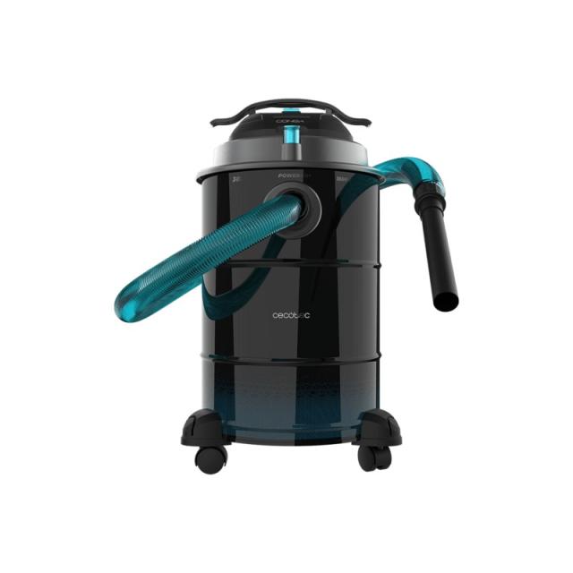 Cecotec - Conga Ash 6000 EasyGo Home XL 1500 AW 30 L Negro, Turquesa