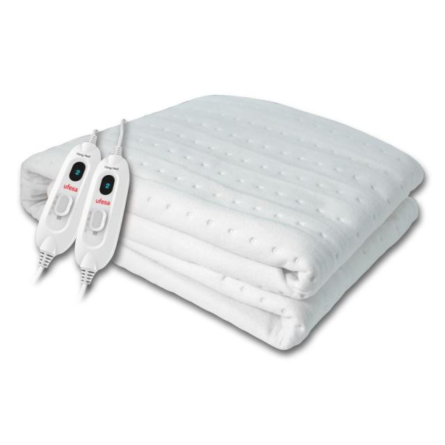 Ufesa - FlexyHeat CME Manta eléctrica 30 W Blanco Tela