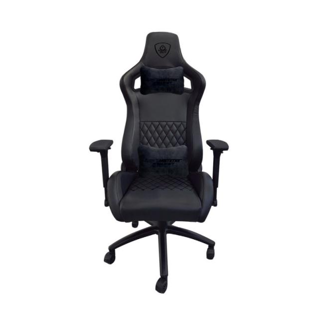 KeepOut - XSPROHAMMER Silla para videojuegos universal Asiento acolchado Negro
