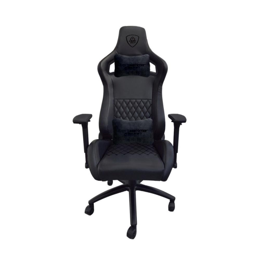 KeepOut - XSPROHAMMER Silla para videojuegos universal Asiento acolchado Negro