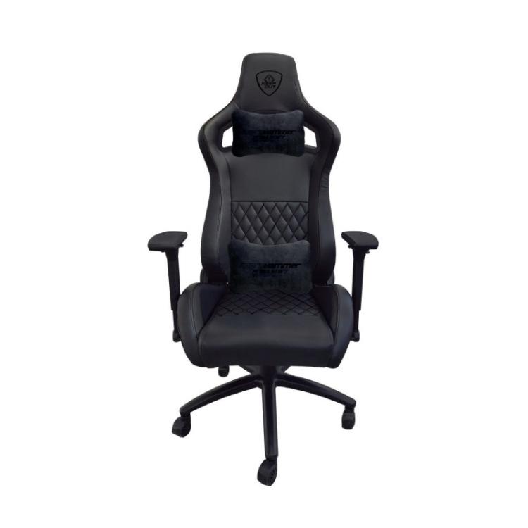 KeepOut - XSPROHAMMER Silla para videojuegos universal Asiento acolchado Negro