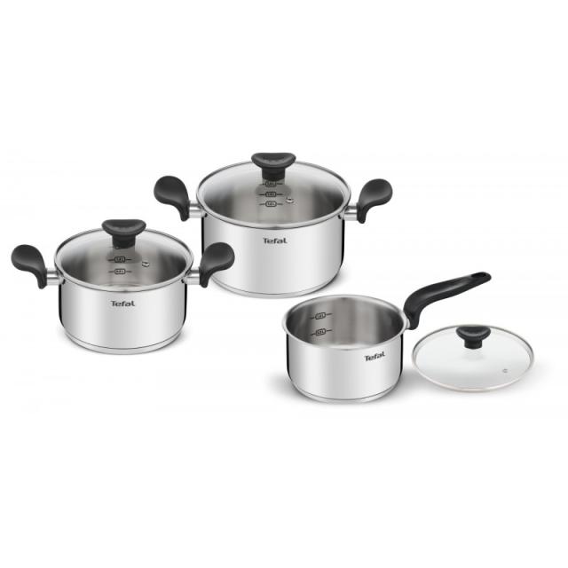 Tefal - E308S674 kit de cacerolas 3 pieza(s)