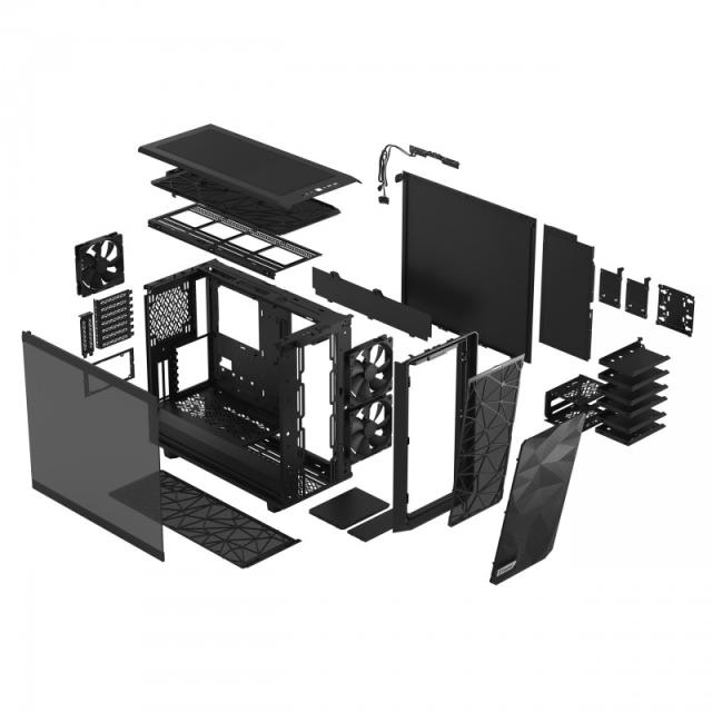 Fractal Design - Meshify 2 Torre Negro - FD-C-MES2A-03