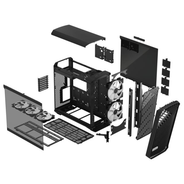 Fractal Design - Torrent Torre Negro - FD-C-TOR1A-04
