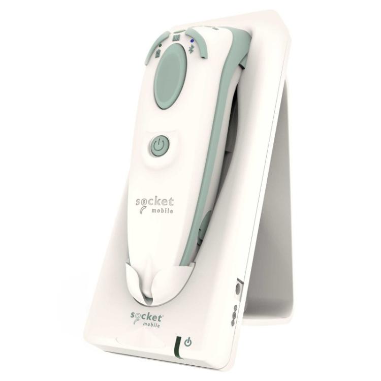 Socket Mobile - DuraScan D745 Lector de códigos de barras portátil 1D/2D Verde, Blanco - CX3861-2892